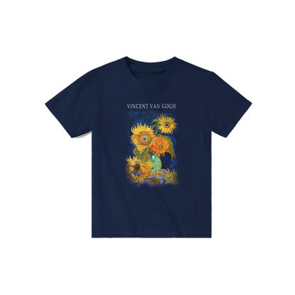 Van Gogh Five Sunflowers 1888, Artwork T-Shirt