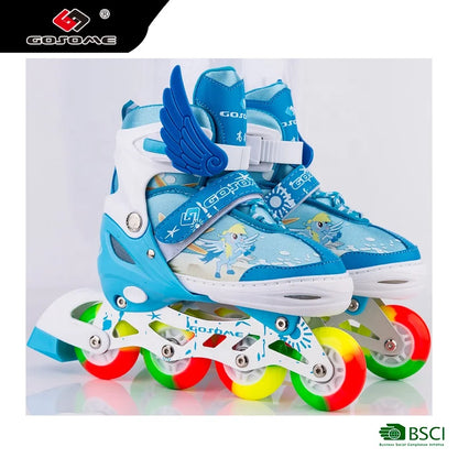 Kids Aggressive Adjustable Inline Roller Skates