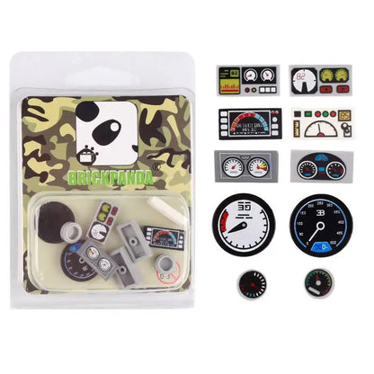 Miniature recreational block toy pieces