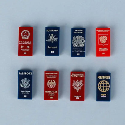 Miniature recreational block toy pieces