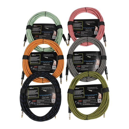 IRIN 3M/6M/10M Audio Cable 6.5mm Plug