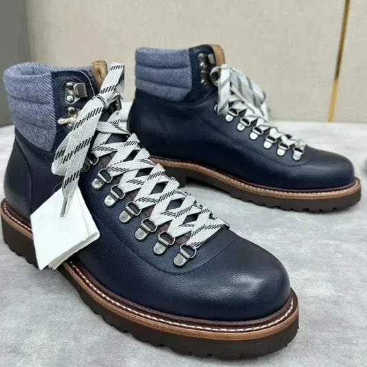 Men's Casual Lace-up High Top Hiking Boots
