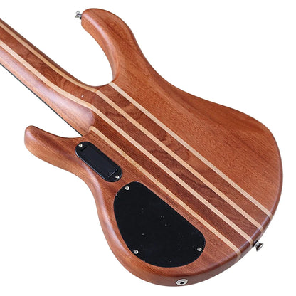 Active Bass Guitar 43 Inch 5 String 24 Frets Okoume Wood Body Canada Maple Neck Electric Bass Guitar