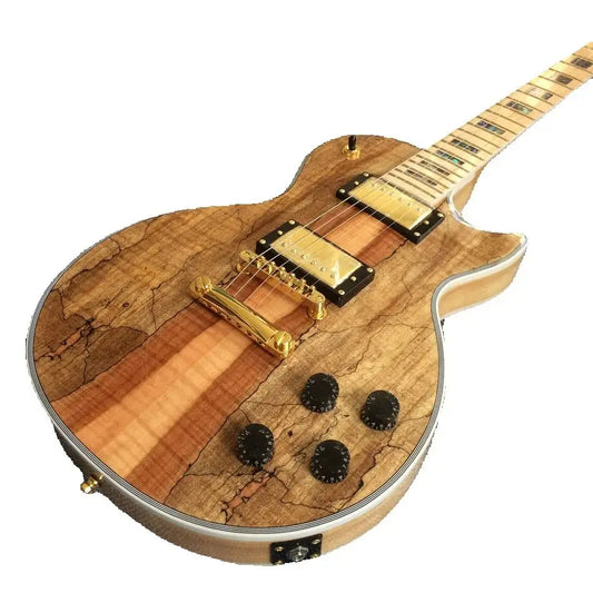 Customized Real abalone mother inlay Electric Guitar