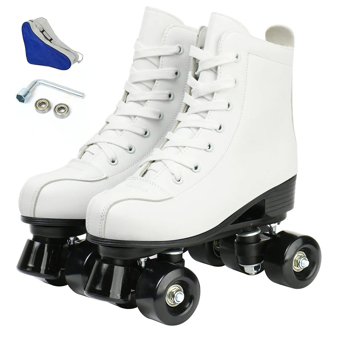 Indoor/Outdoor Classic Quad Roller Skates