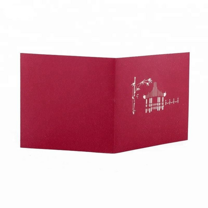 Suzhou Gardens 3D Pop Up Greeting Card