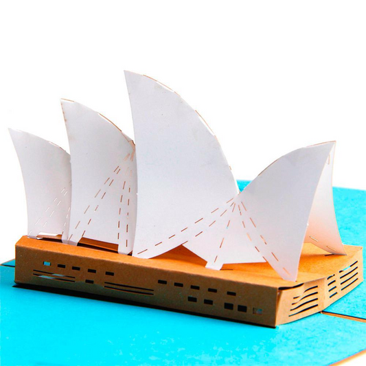 Sydney Opera House 3D Pop up Greeting Card