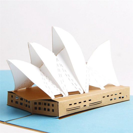Sydney Opera House 3D Pop up Greeting Card
