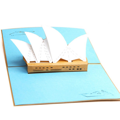 Sydney Opera House 3D Pop up Greeting Card