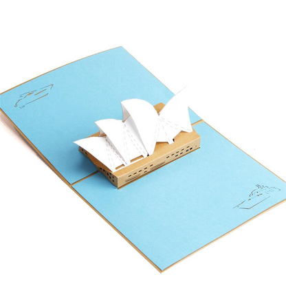 Sydney Opera House 3D Pop up Greeting Card
