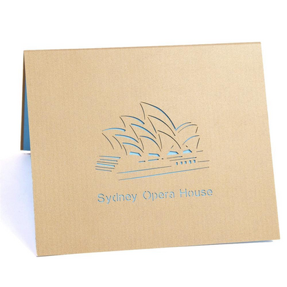 Sydney Opera House 3D Pop up Greeting Card