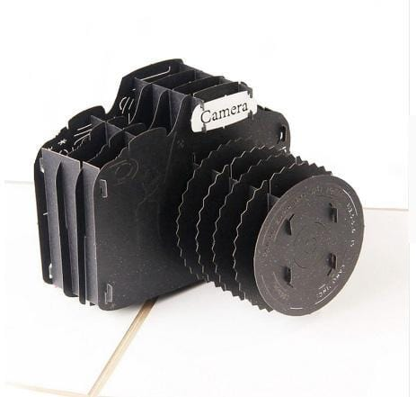 3D pop up Camera Greeting Card
