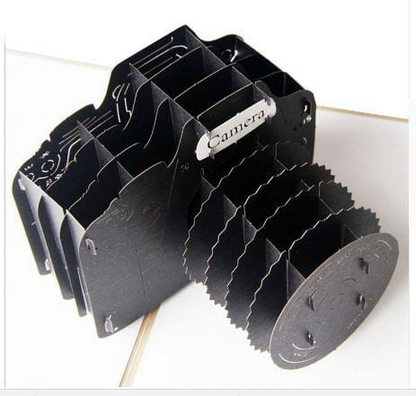 3D pop up Camera Greeting Card