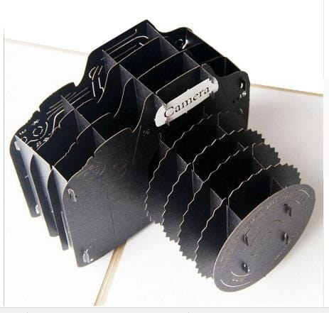 3D pop up Camera Greeting Card