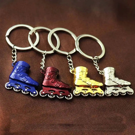 Roller Skate Pendant Key Ring
