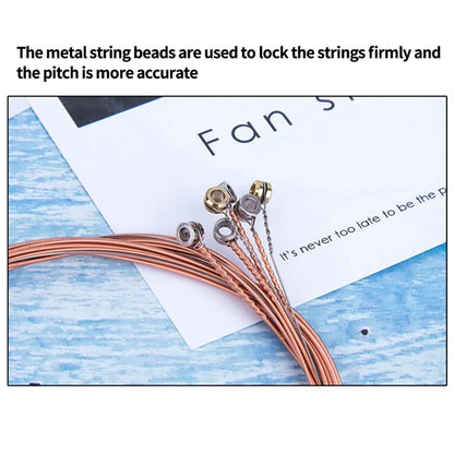 Acoustic Guitar Steel Replacement String  6Pcs/Set