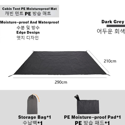 Mounthiker Large  3-6 Persons Outdoor Camping Cabin Window Ultralight Tent