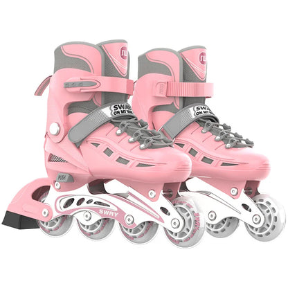 Beginners Inline Roller Skates (Flashing Wheels)