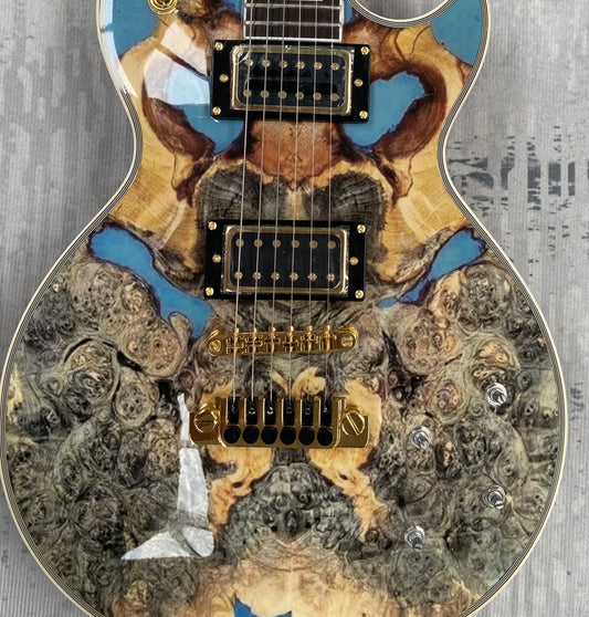 Custom LP Style Water Colors Electric guitar