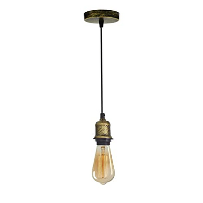 Light Hanging Pendant Light Cord E26 Socket PVC Light Fixture~1142
