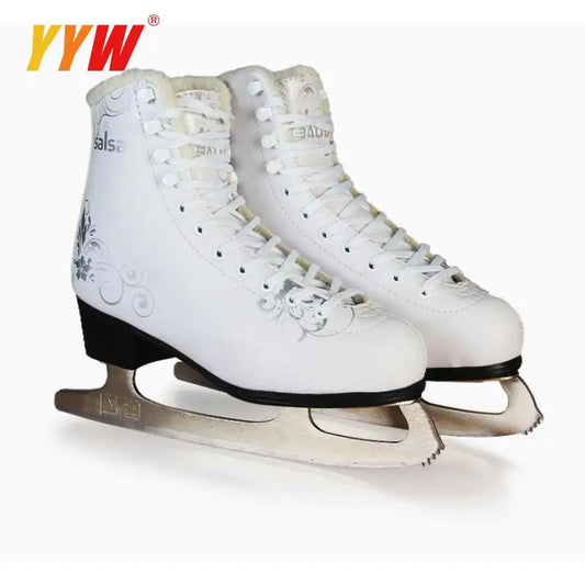 Leather Professional Ice Skate Shoes