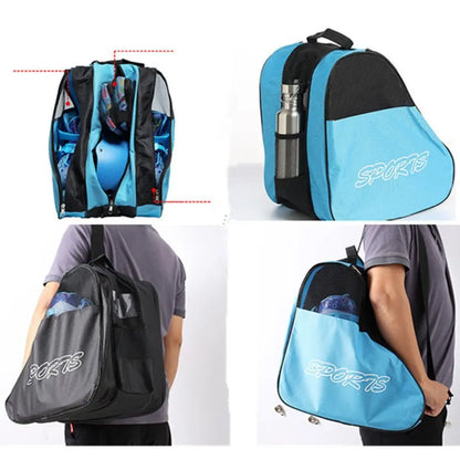 Large Capacity Roller Skates Bag 3 Layers