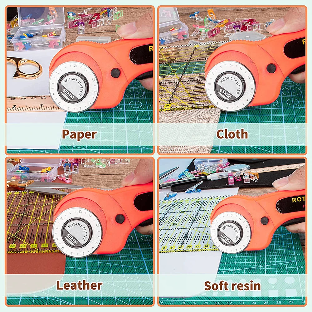 42PCS Rotary Cutter Set