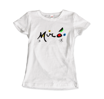 Joan Miro Colorful Signature Artwork T-Shirt