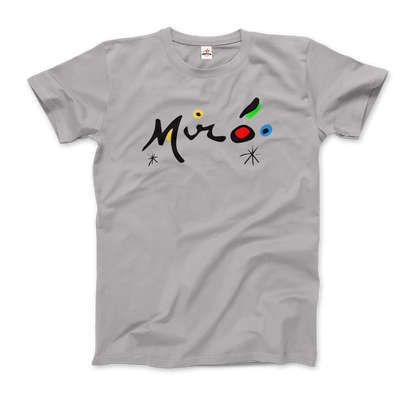 Joan Miro Colorful Signature Artwork T-Shirt