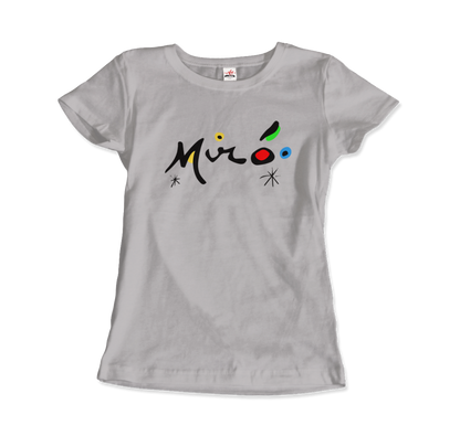 Joan Miro Colorful Signature Artwork T-Shirt