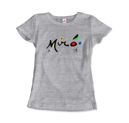 Joan Miro Colorful Signature Artwork T-Shirt