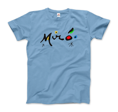 Joan Miro Colorful Signature Artwork T-Shirt