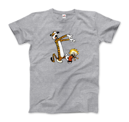 Calvin and Hobbes Playing Zombies T-Shirt