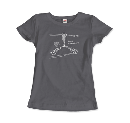 Flux Capacitor Sketch from Back to the Future T-Shirt