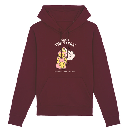 Good Vibes Only - Unisex Organic Hoodie