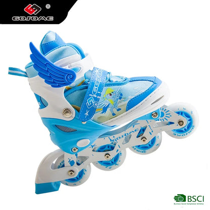 Kids Aggressive Adjustable Inline Roller Skates