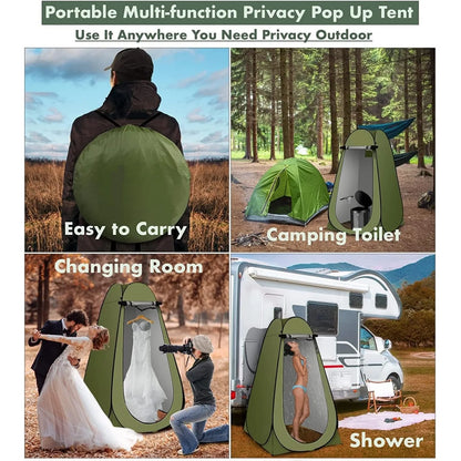 X Large Camping Folding Toilet, 12 Toilet bags, 12 pack Liquid Waste