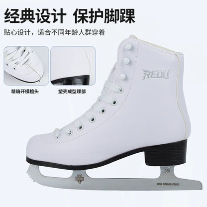 Genuine Leather Ice Figure Skates