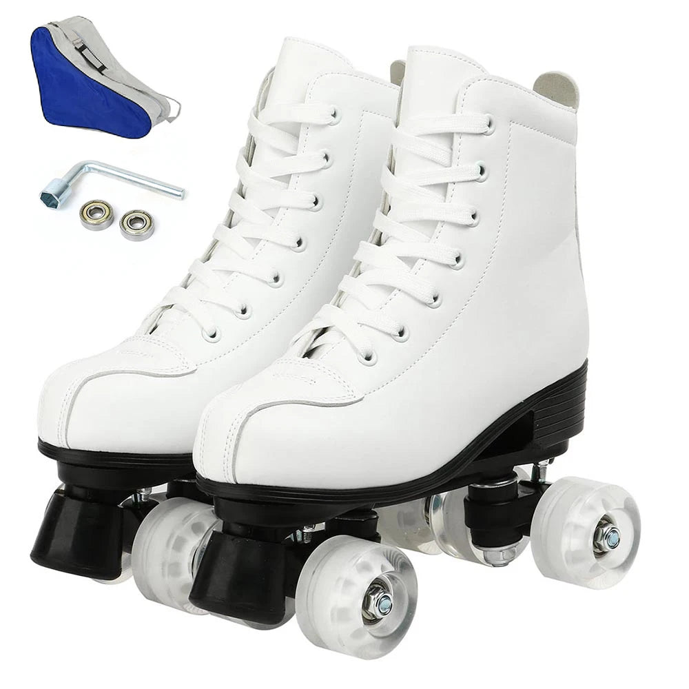 Indoor/Outdoor Classic Quad Roller Skates