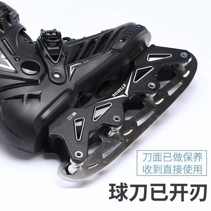 Dual-purpose Ice Hockey & Roller Skates Shoes
