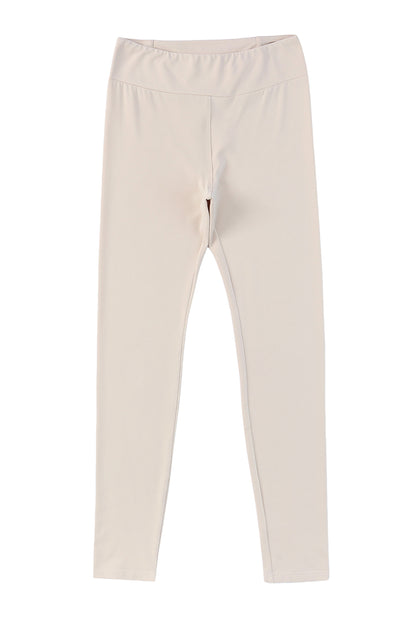 Apricot Criss Cross Tummy Control Casual High Waist Leggings