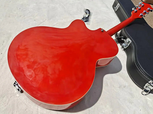 Semi Hollow Jazz Guitar With Tremolo