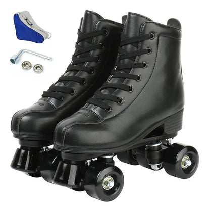 Indoor/Outdoor Classic Quad Roller Skates