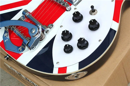 Flyoung Semi Hollow Maple Body 6 Strings Electric Guitar