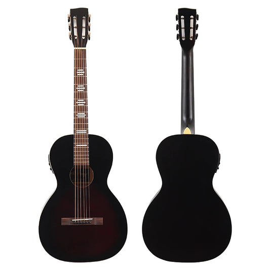 38" 6 String Acoustic Electric Guitar - Matte Finish on Basswood