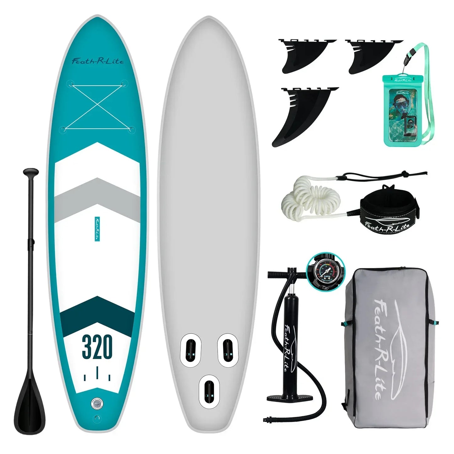 Beginner Portable Thickened Inflatable PVC Paddle Board
