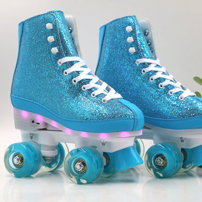 Patines Soy Luna Adjustable Quad Roller Skates