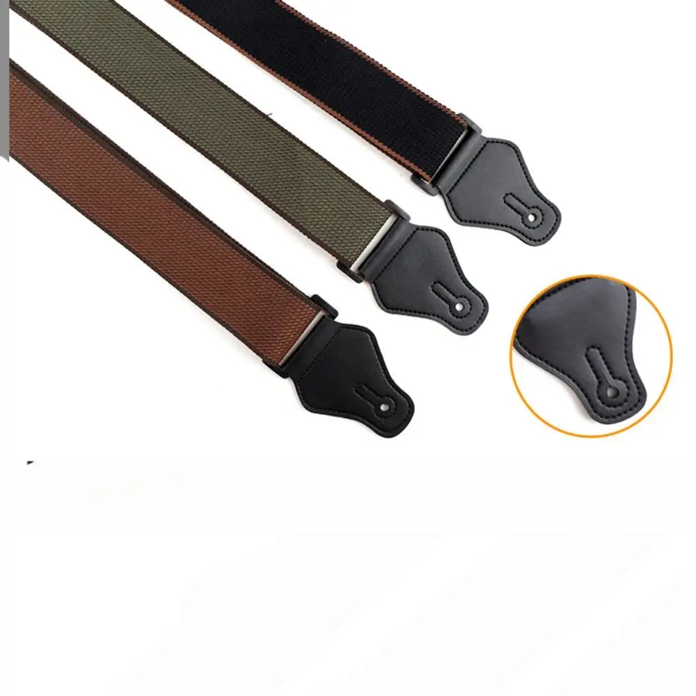 Adjustable Cotton Non Slip Guitar Strap