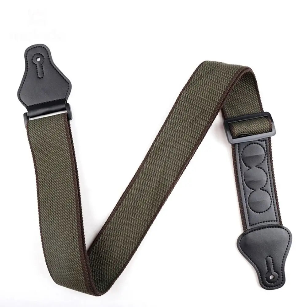 Adjustable Cotton Non Slip Guitar Strap