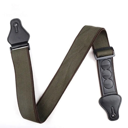 Adjustable Cotton Non Slip Guitar Strap